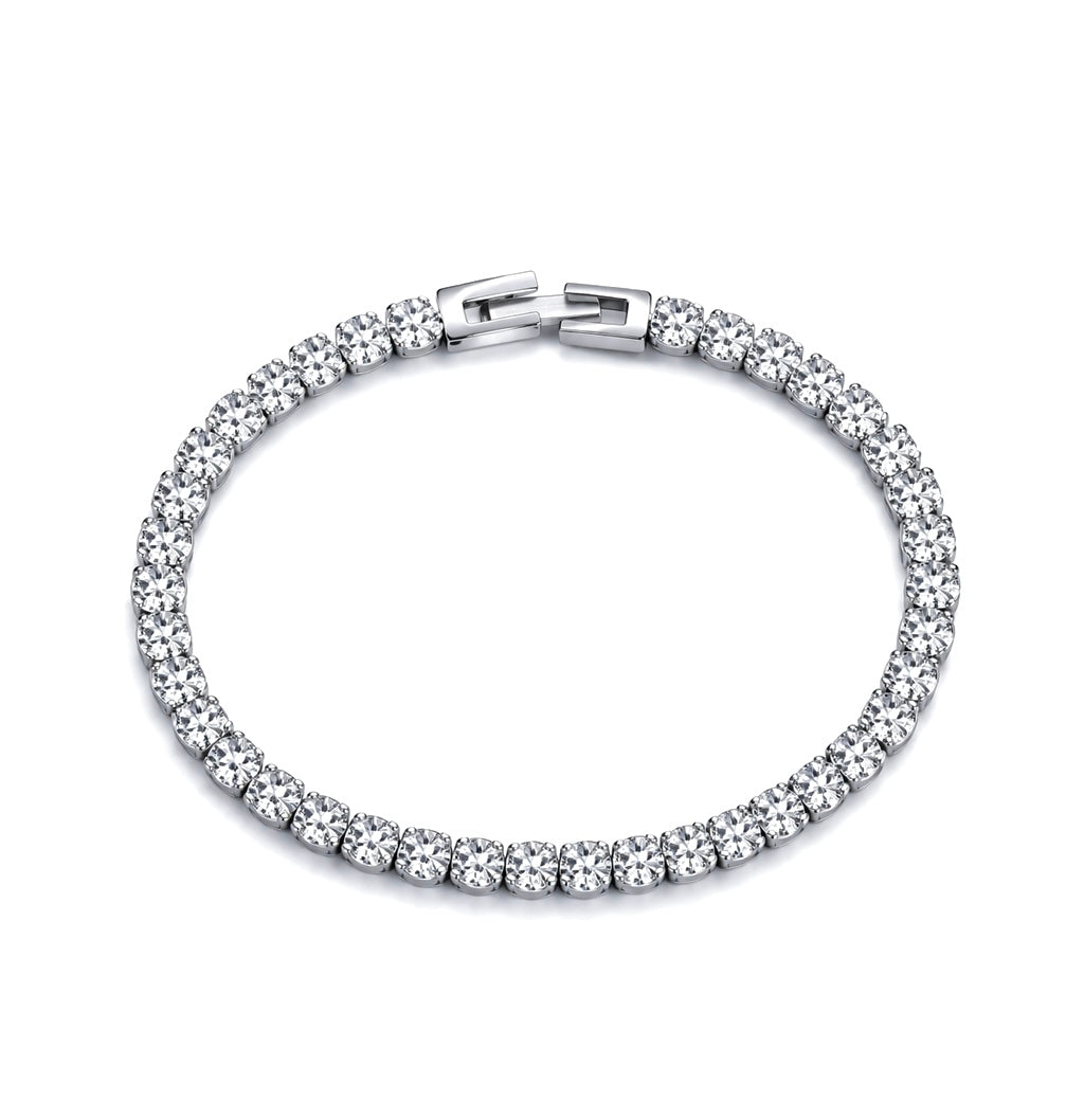 Macro tennis bracelet