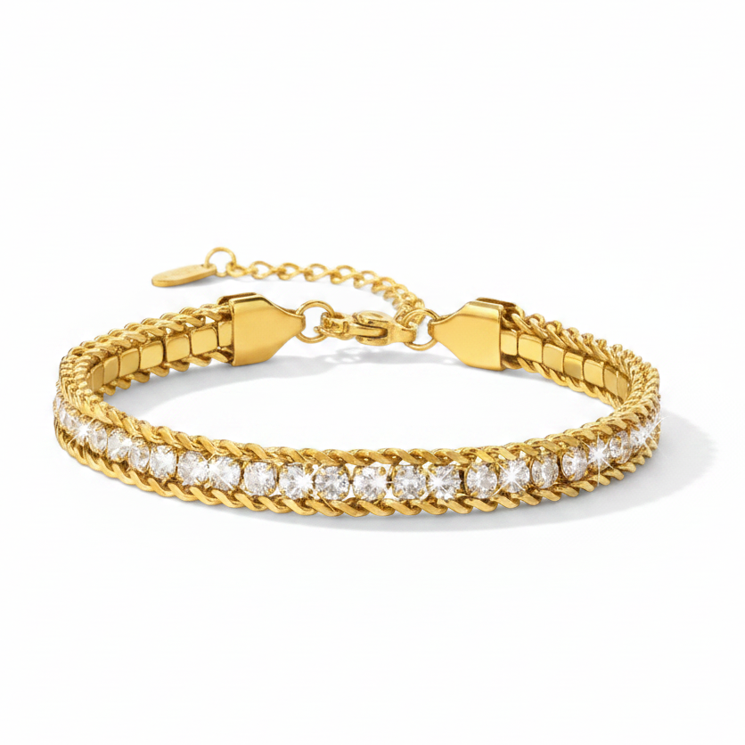 Gold Bracelet with Shadow – 1:1